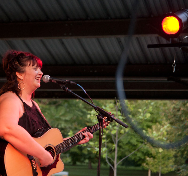 Random Rippling - A great night for music at Broad Ripple Park 