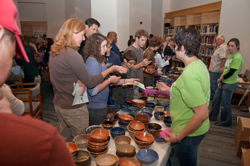 Random Rippling - Indianapolis Art Center open house 