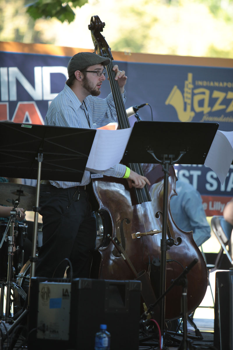 Perfect weather for 2011 Indy Jazz Fest - photos by Bob Schmidt 