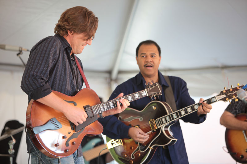 Perfect weather for 2011 Indy Jazz Fest - photos by Bob Schmidt 