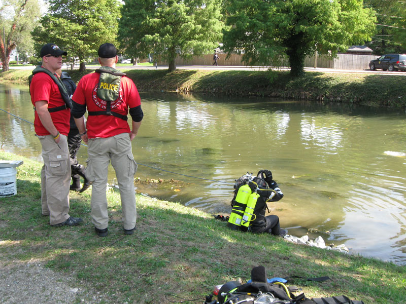 Random Rippling - training exercises in canal