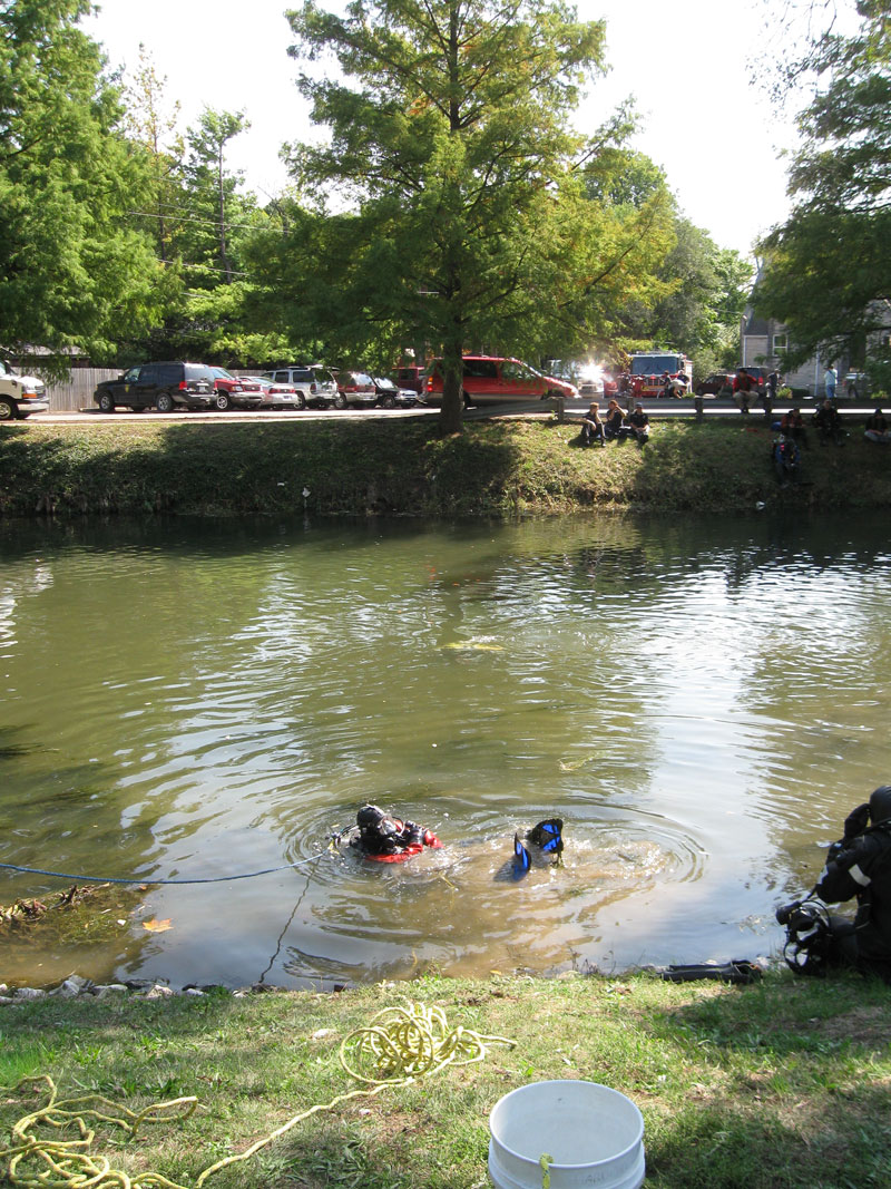 Random Rippling - training exercises in canal