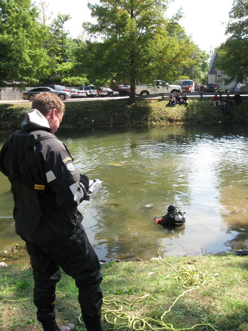 Random Rippling - training exercises in canal