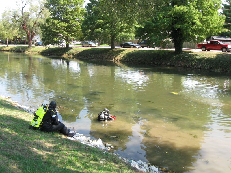 Random Rippling - training exercises in canal