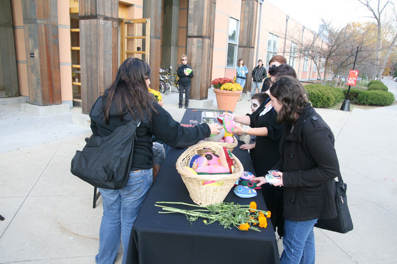 Scenes from Day of the Dead 2011 at the Indianapolis Art Center