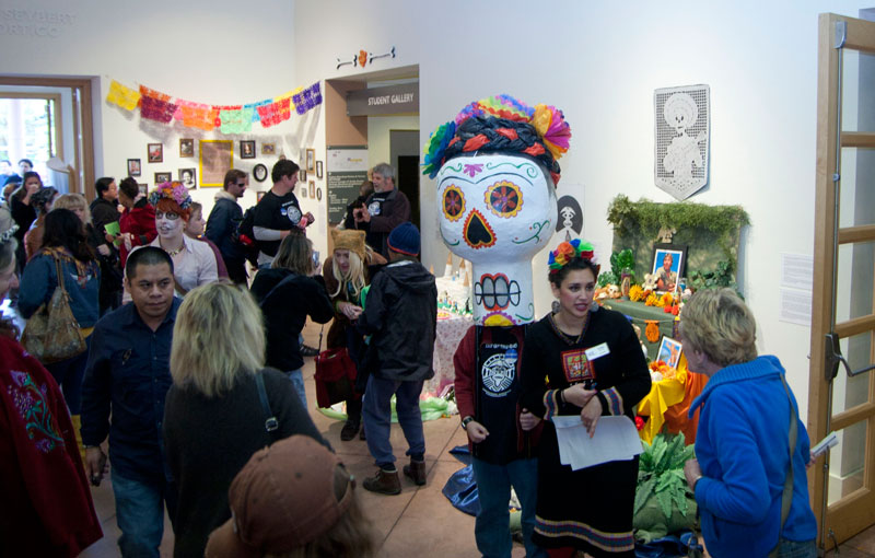 Scenes from Day of the Dead 2011 at the Indianapolis Art Center