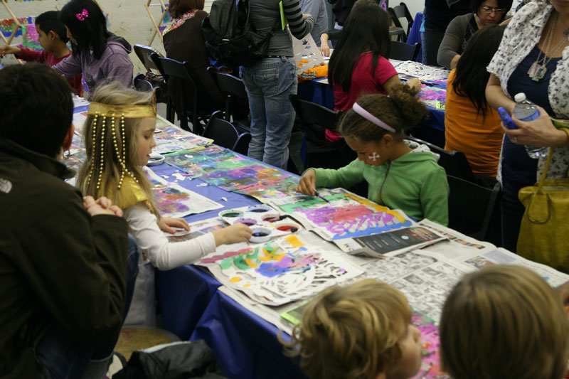 Scenes from Day of the Dead 2011 at the Indianapolis Art Center