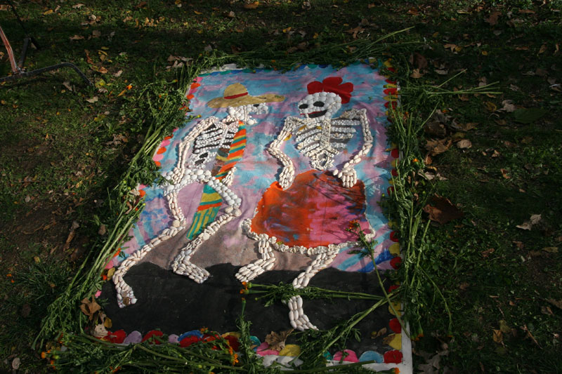 Scenes from Day of the Dead 2011 at the Indianapolis Art Center