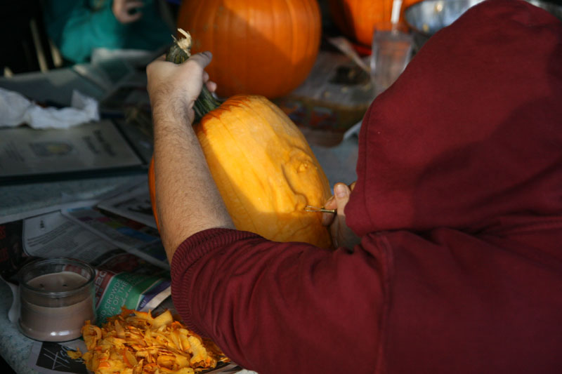 Random Rippling - Brewpub pumpkin carving