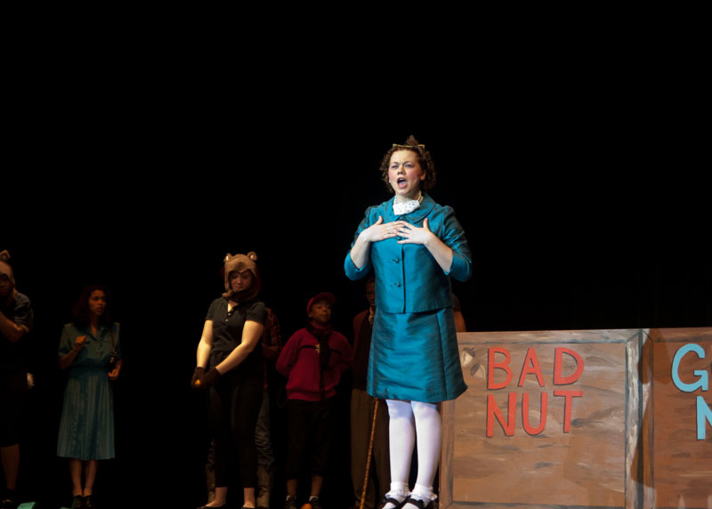 Random Rippling - Willy Wonka on the stage at Broad Ripple Magnet High School