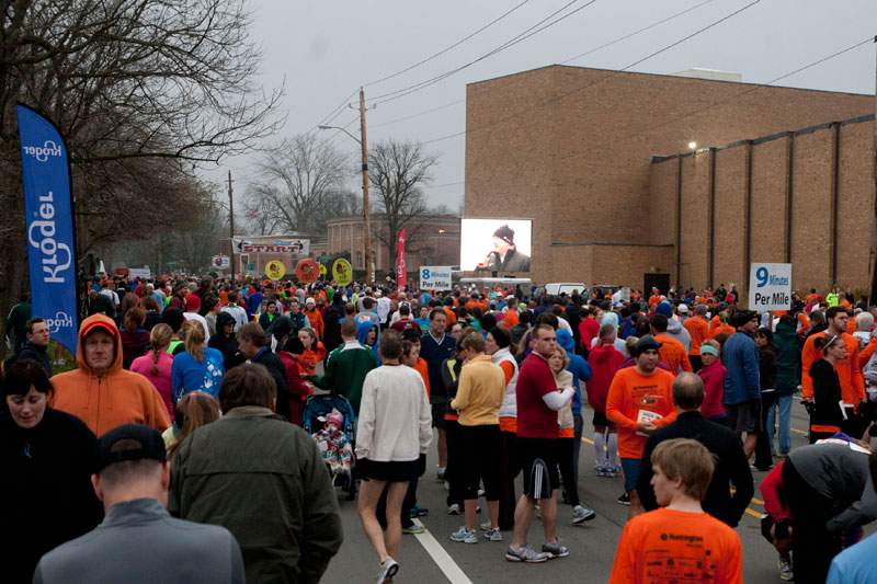 9th annual Drumstick Dash drew over 15000 participants on Thanksgiving morning