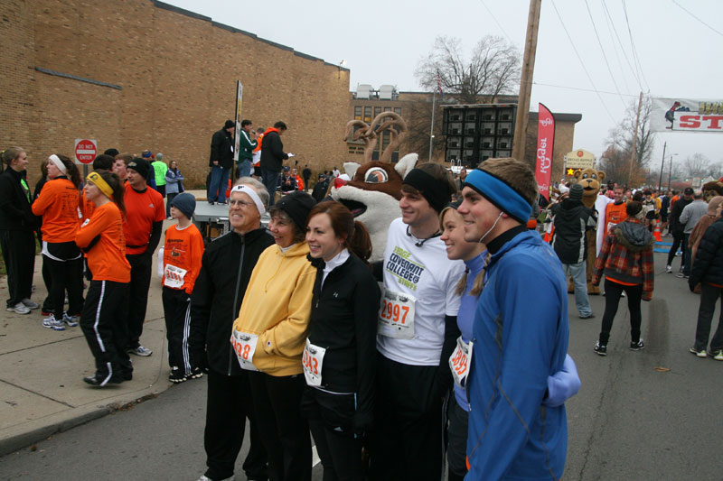 9th annual Drumstick Dash drew over 15000 participants on Thanksgiving morning