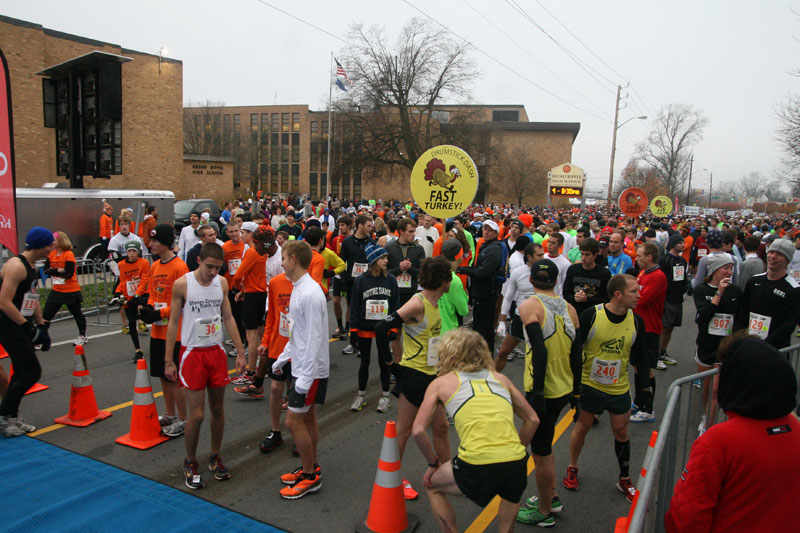 9th annual Drumstick Dash drew over 15000 participants on Thanksgiving morning