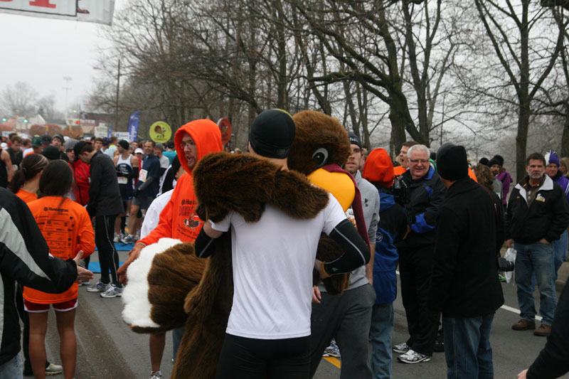 9th annual Drumstick Dash drew over 15000 participants on Thanksgiving morning