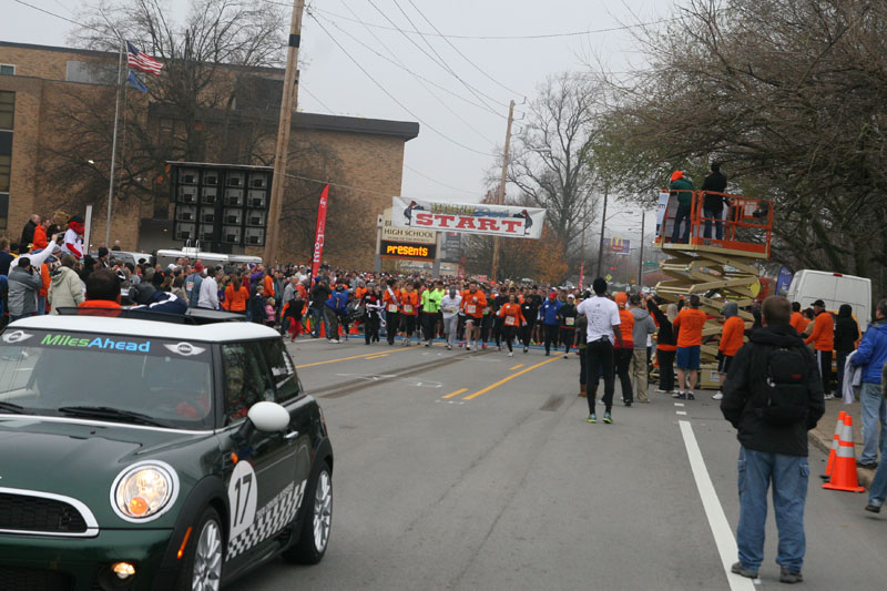 9th annual Drumstick Dash drew over 15000 participants on Thanksgiving morning