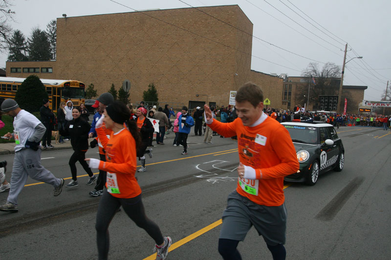 9th annual Drumstick Dash drew over 15000 participants on Thanksgiving morning