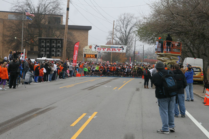 9th annual Drumstick Dash drew over 15000 participants on Thanksgiving morning