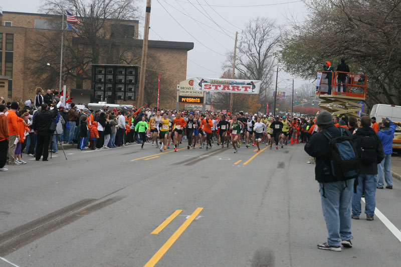 9th annual Drumstick Dash drew over 15000 participants on Thanksgiving morning