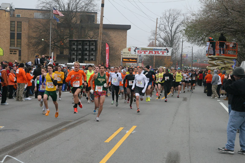 9th annual Drumstick Dash drew over 15000 participants on Thanksgiving morning