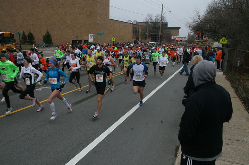 9th annual Drumstick Dash drew over 15000 participants on Thanksgiving morning