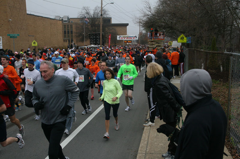 9th annual Drumstick Dash drew over 15000 participants on Thanksgiving morning