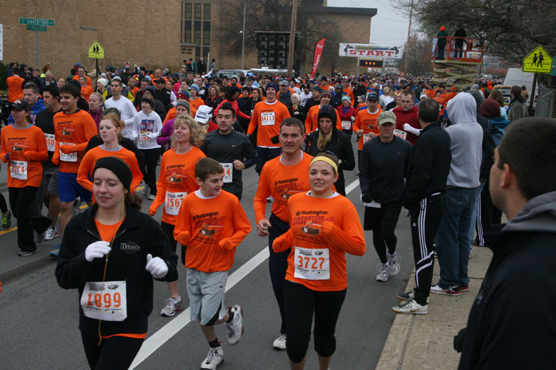 9th annual Drumstick Dash drew over 15000 participants on Thanksgiving morning