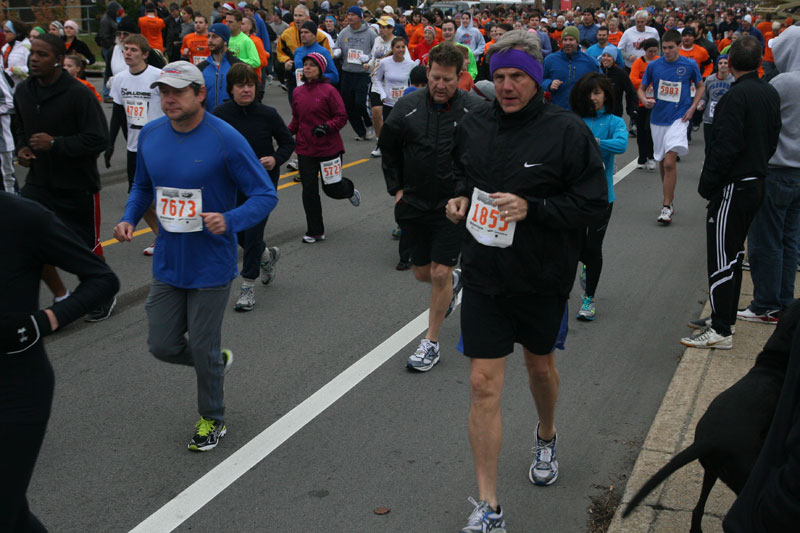 9th annual Drumstick Dash drew over 15000 participants on Thanksgiving morning