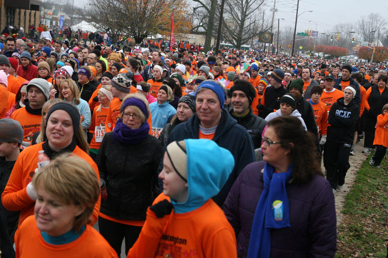 9th annual Drumstick Dash drew over 15000 participants on Thanksgiving morning