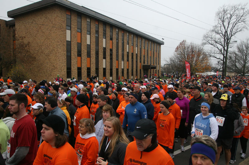 9th annual Drumstick Dash drew over 15000 participants on Thanksgiving morning