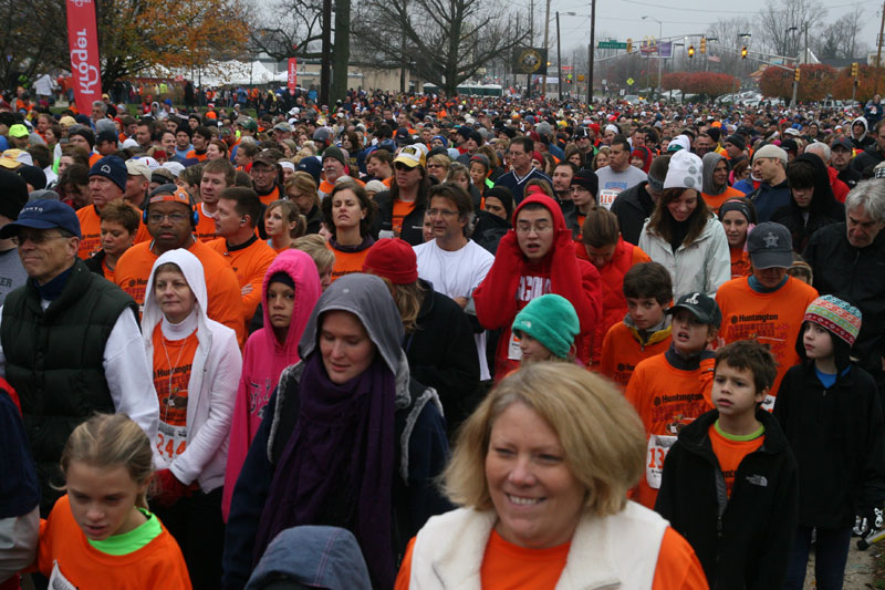 9th annual Drumstick Dash drew over 15000 participants on Thanksgiving morning