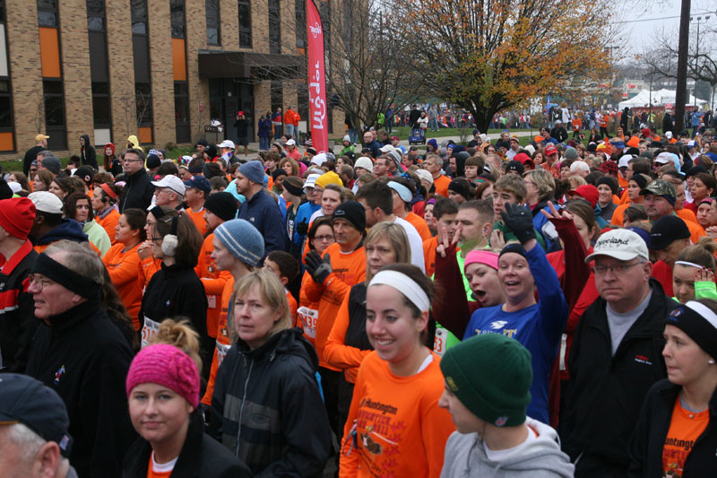 9th annual Drumstick Dash drew over 15000 participants on Thanksgiving morning