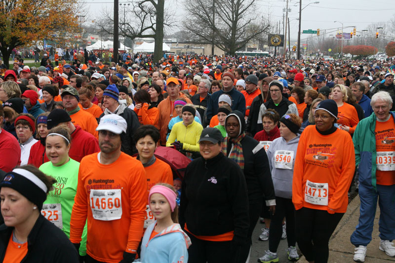 9th annual Drumstick Dash drew over 15000 participants on Thanksgiving morning