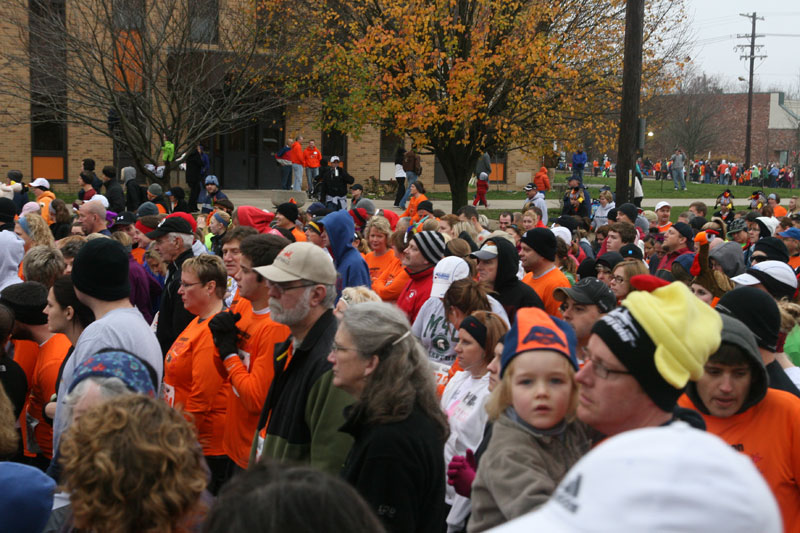 9th annual Drumstick Dash drew over 15000 participants on Thanksgiving morning