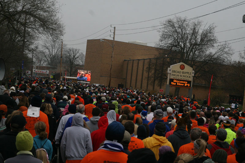 9th annual Drumstick Dash drew over 15000 participants on Thanksgiving morning