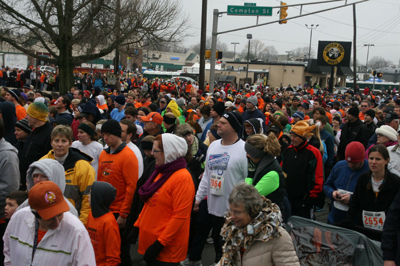 9th annual Drumstick Dash drew over 15000 participants on Thanksgiving morning