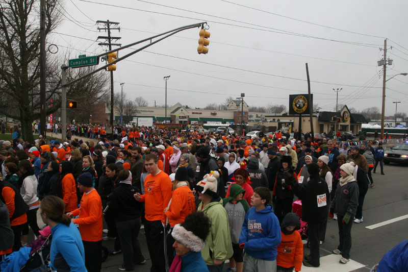 9th annual Drumstick Dash drew over 15000 participants on Thanksgiving morning