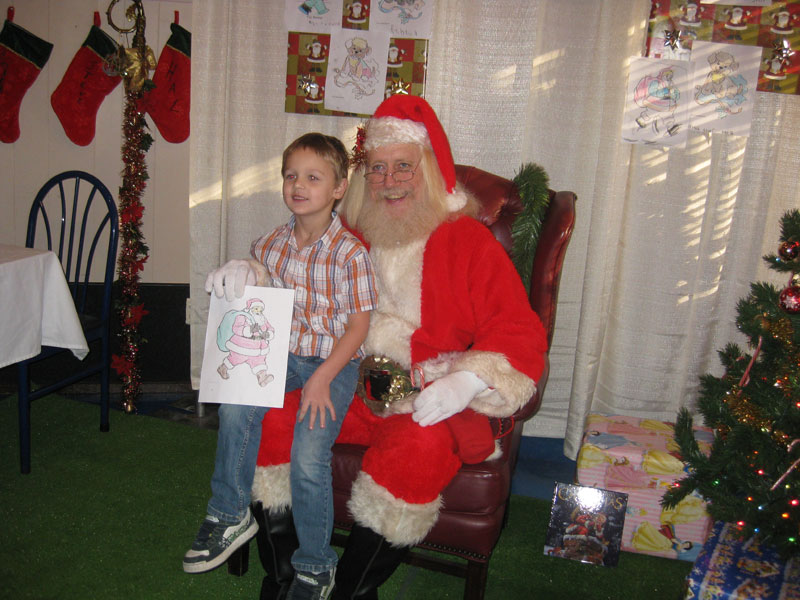 Random Rippling - Santa at Kennington 