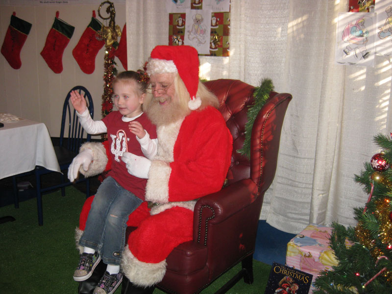 Random Rippling - Santa at Kennington 