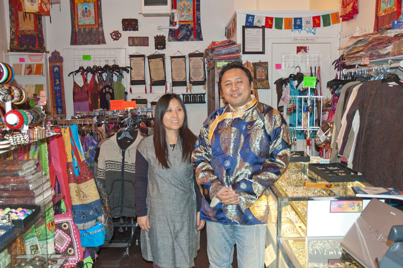 Shop Tibet offers the far east in Village - By Mario Morone 