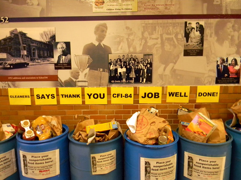 Random Rippling - School 84 Gathers 3,361 Pounds of Food for Gleaners