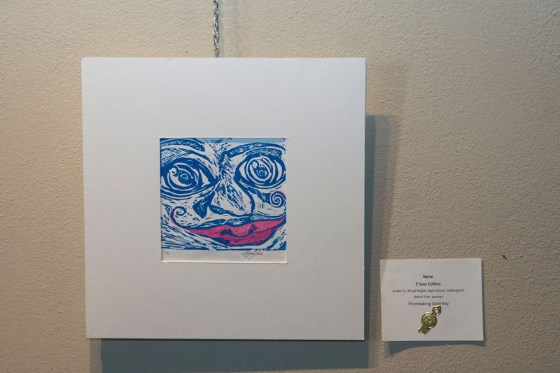 E'Jaaz Collins - printmaking