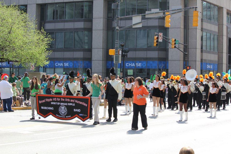Reader Random Rippling - BRHS Band in parade - photos submitted by Robert Alloway