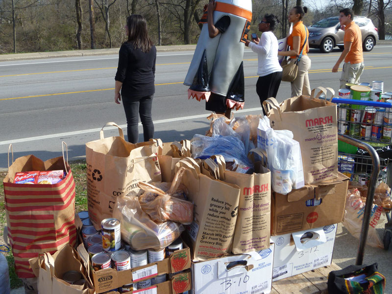 Random Rippling - BRHS canned foods drive