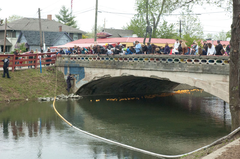 Rubber ducks race to celebrate BR 175th - By Bob Schmidt