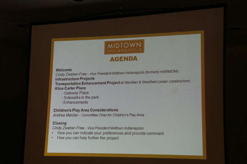 Alice Carter Place meeting held at Rivi