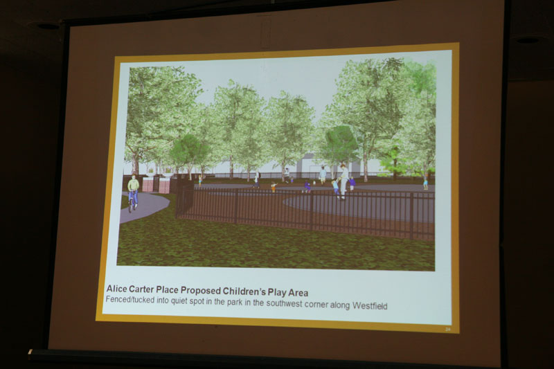 Alice Carter Place meeting held at Rivi