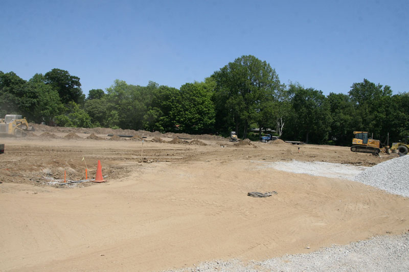 Random Rippling - New football field