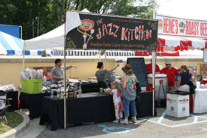 Jazz Kitchen tent