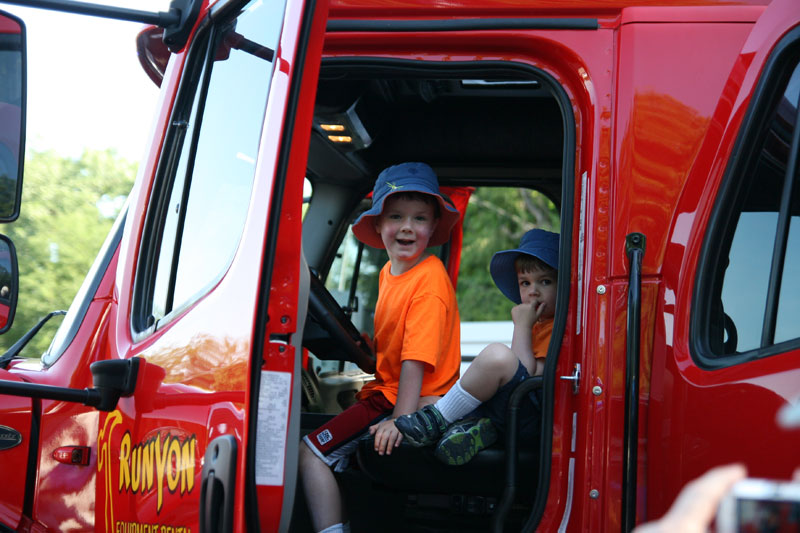 Horns were blaring at annual Touch-A-Truck at Broad Ripple Park