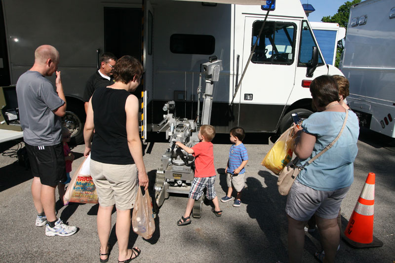 Horns were blaring at annual Touch-A-Truck at Broad Ripple Park